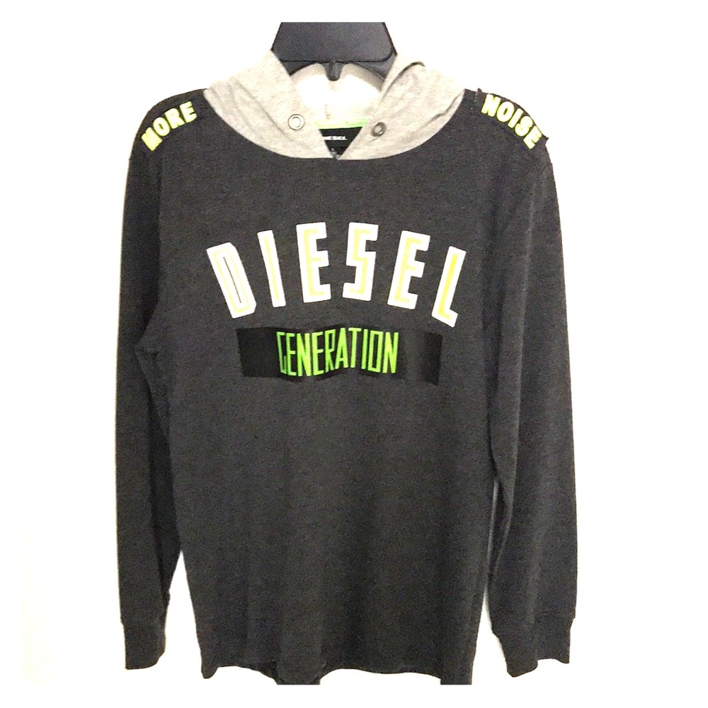 Diesel Big Boy lightweight French Terry Hoodie